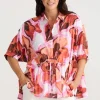 Brave + True Wonderland Top in Azalea
