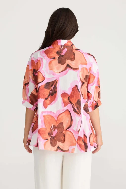 Brave + True Wonderland Top in Azalea