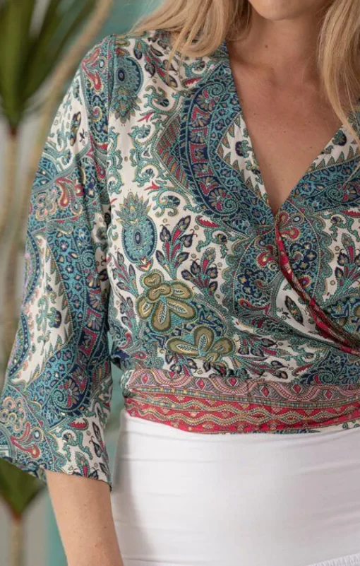 Cienna Calypso Wrap Top