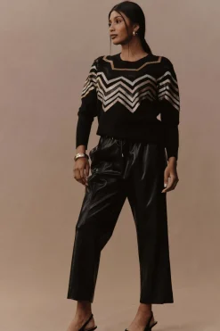 Eb & Ive Allegro Crop Pant in Black