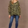 Eb & Ive Bantu Top in Fern