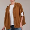 Eb & Ive Estel Hood Knit in Hazel