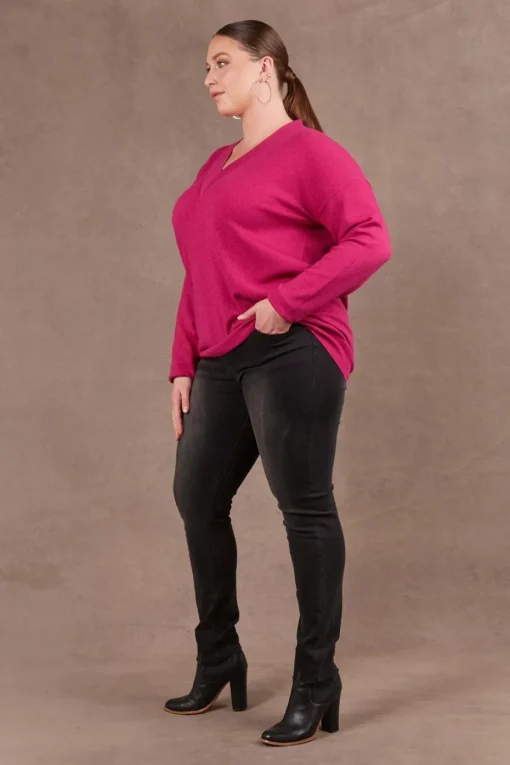 Eb & Ive Irula Knit in Magenta