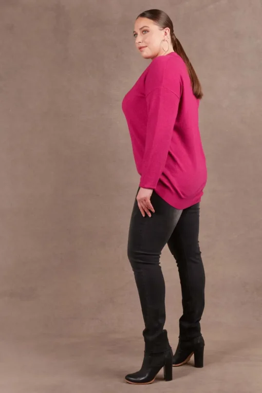 Eb & Ive Irula Knit in Magenta