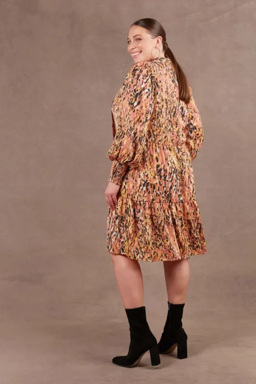 Eb & Ive Mayan Dress in Ochre