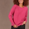 Eb & Ive Nakako Jumper in Magenta