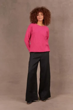 Eb & Ive Nakako Jumper in Magenta