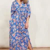 Eb & Ive Seraphic Tie Dress in Palme