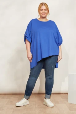 Eb & Ive Verano Tshirt in Cobalt