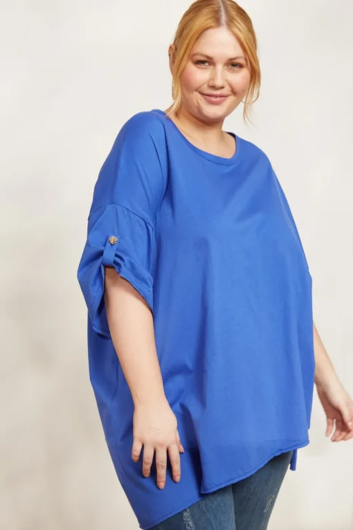 Eb & Ive Verano Tshirt in Cobalt