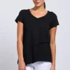 Foil Best Angle Tee in Black