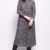 Foil International Velvet Dress in Roar