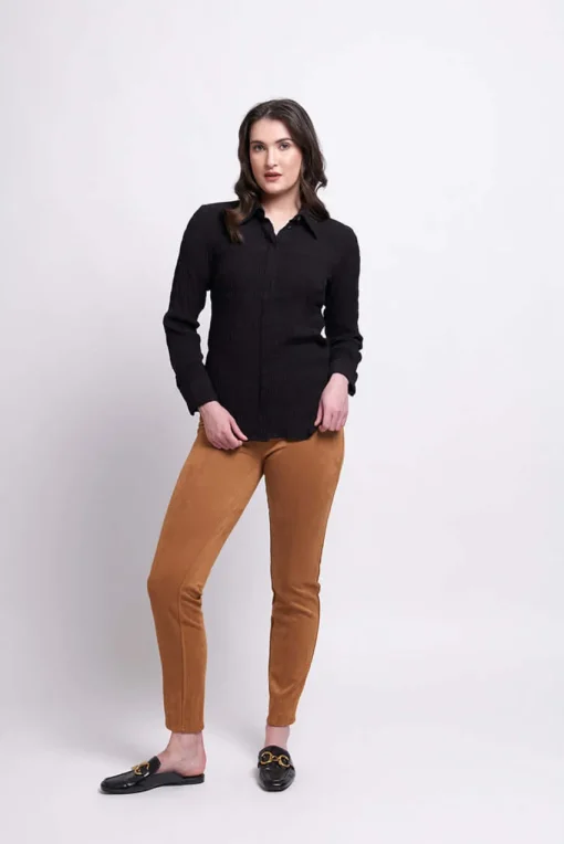 Foil It's A Breeze Shirt in Black