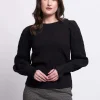 Foil It's A Breeze Top in Black