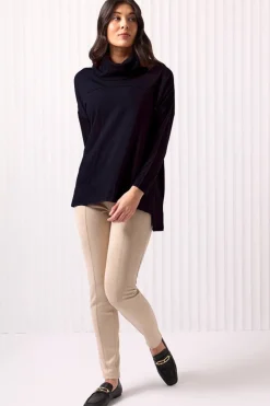 Foil Love Your Moves Sweater in Future Dusk Navy