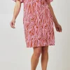 Foil Runaway Dress in Congo