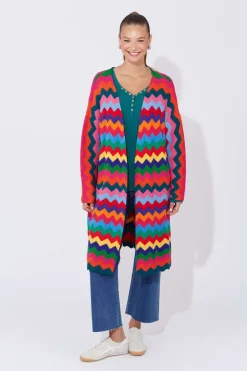 Haven Marrakesh Cardigan in Rainbow