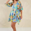 Haven Palermo Mini Dress in Solare