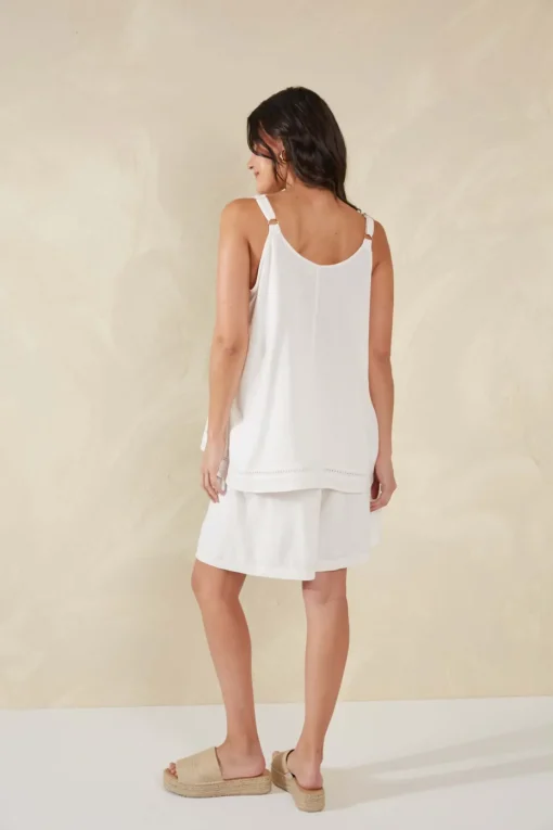 Haven Sardinia Tank in Bianco