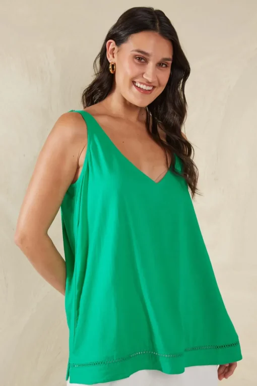 Haven Sardinia Tank in Verde