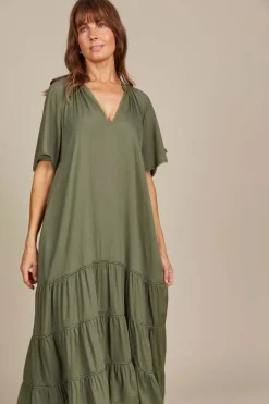 Isle of Mine Esme Maxi in Olive