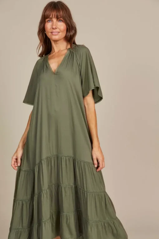 Isle of Mine Esme Maxi in Olive