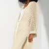Joseph Ribkoff Metal Fibre Cardi in Gold 252904