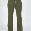 Knewe Potter Bootleg Jean in Khaki