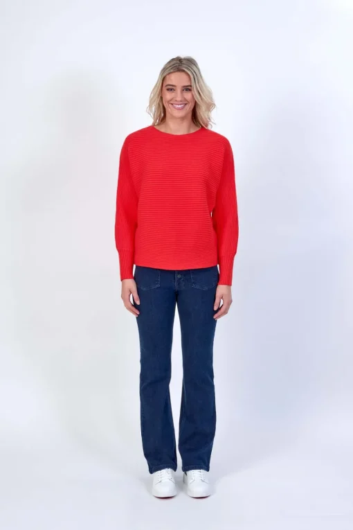 Knewe Potter Bootleg Jean in Dark Blue