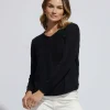 LD & Co Textured Knit in Black
