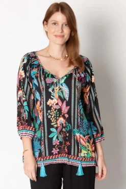 Lula Life LILIANA Top in Black