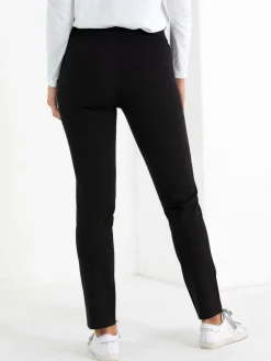 Marco Polo Ponte Pant in Black