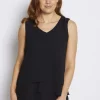 Philosophy MOULIN Triple Layer Tank in Black