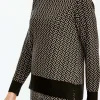 Ping Pong Kendall Pullover in Black Oatmeal