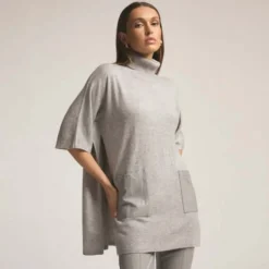 Raw by Raw Evelyn Cape in Earl Grey