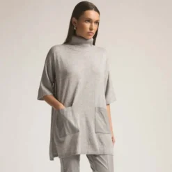 Raw by Raw Evelyn Cape in Earl Grey