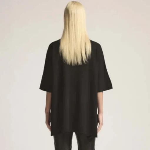 Raw by Raw Evelyn Cape in Jet Black