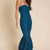 Romance Layla Maxi in Indigo Lace