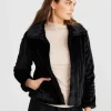 Shanty Corp Sofia Jacket in Black Wave