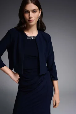 Signature by Joseph Ribkoff Bolero in Midnight 231736