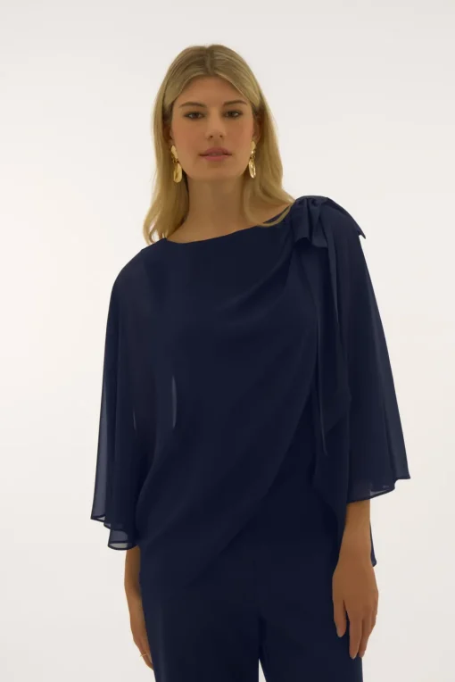 Signature by Joseph Ribkoff CascadeTop in Black 251739