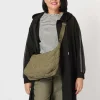 Threadz Demi Long Sweat Jacket in Black