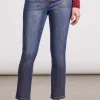Tribal Sophia Curving Hugging Slim Ankle 28" Jean in Rose Gold