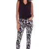 Up! 28 Inch Petal Ankle Pant in Zenobia 68027UP