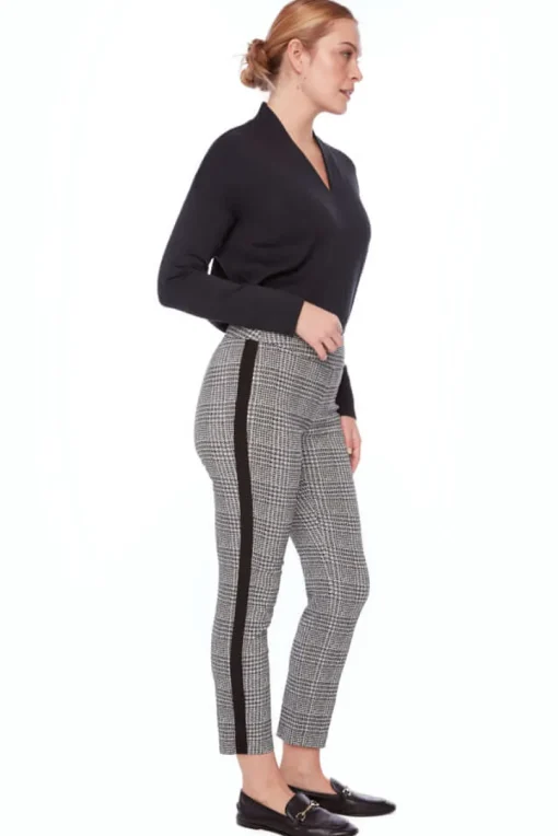UP! 28 Inch Techno Ankle Pant in Arctic Plaid 68235UP