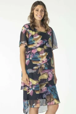 Viva Layered Dress in Brights
